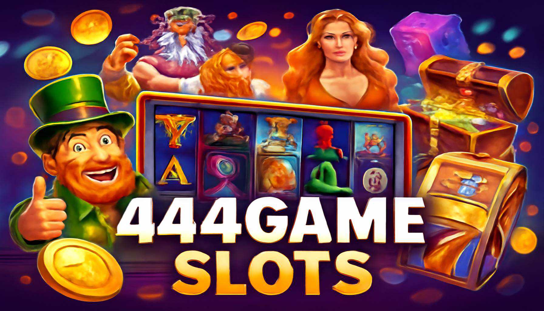 Jogos de Slot no Casino Online 444GAME