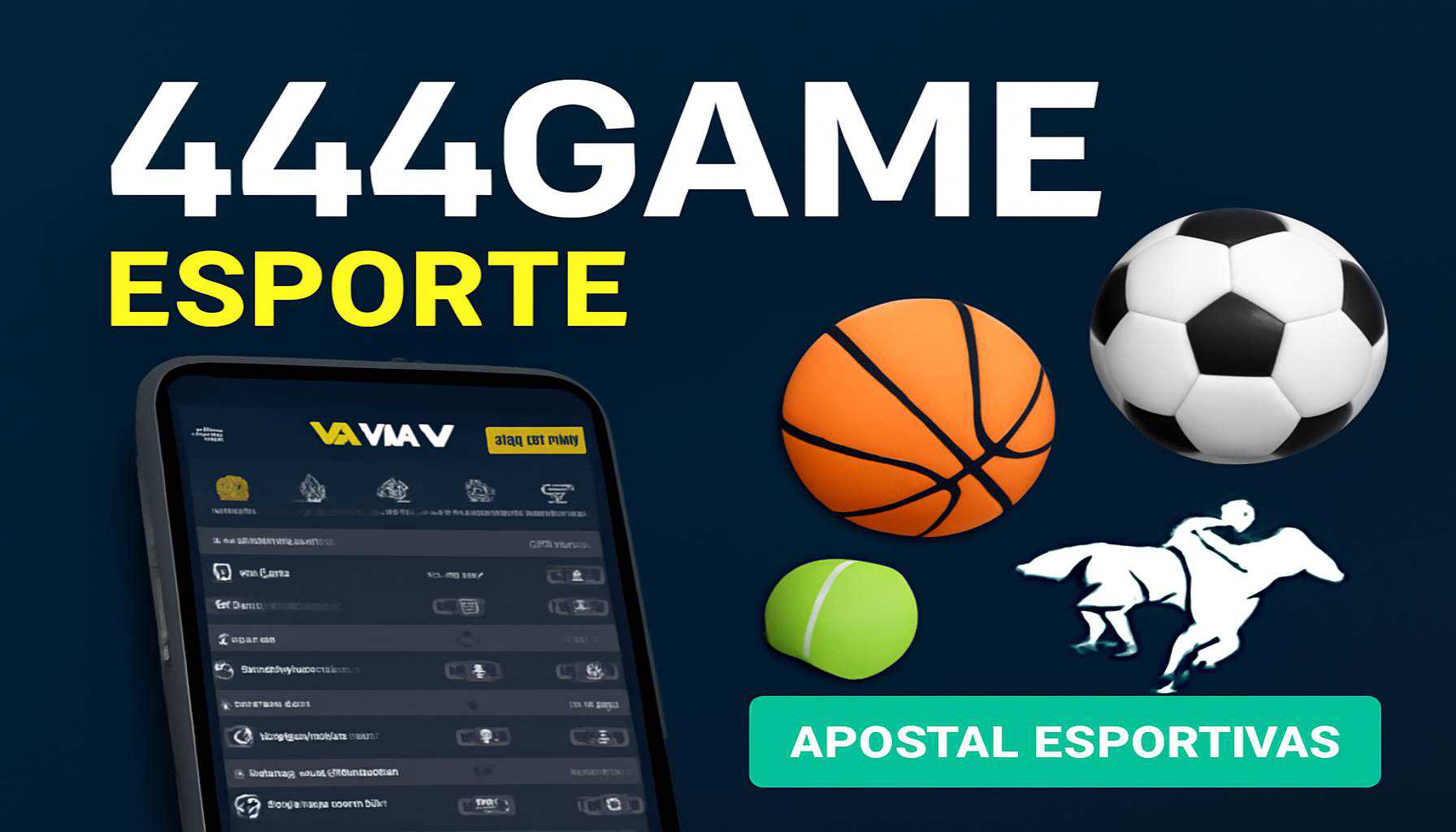 Apostas esportivas no cassino online 444GAME
